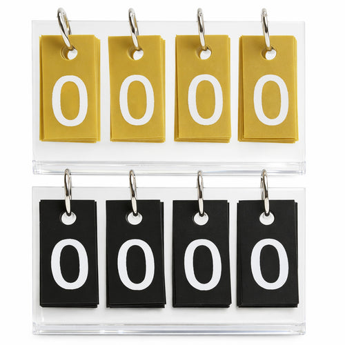 Signature Scores Mini Score Cards - Gold and Black set