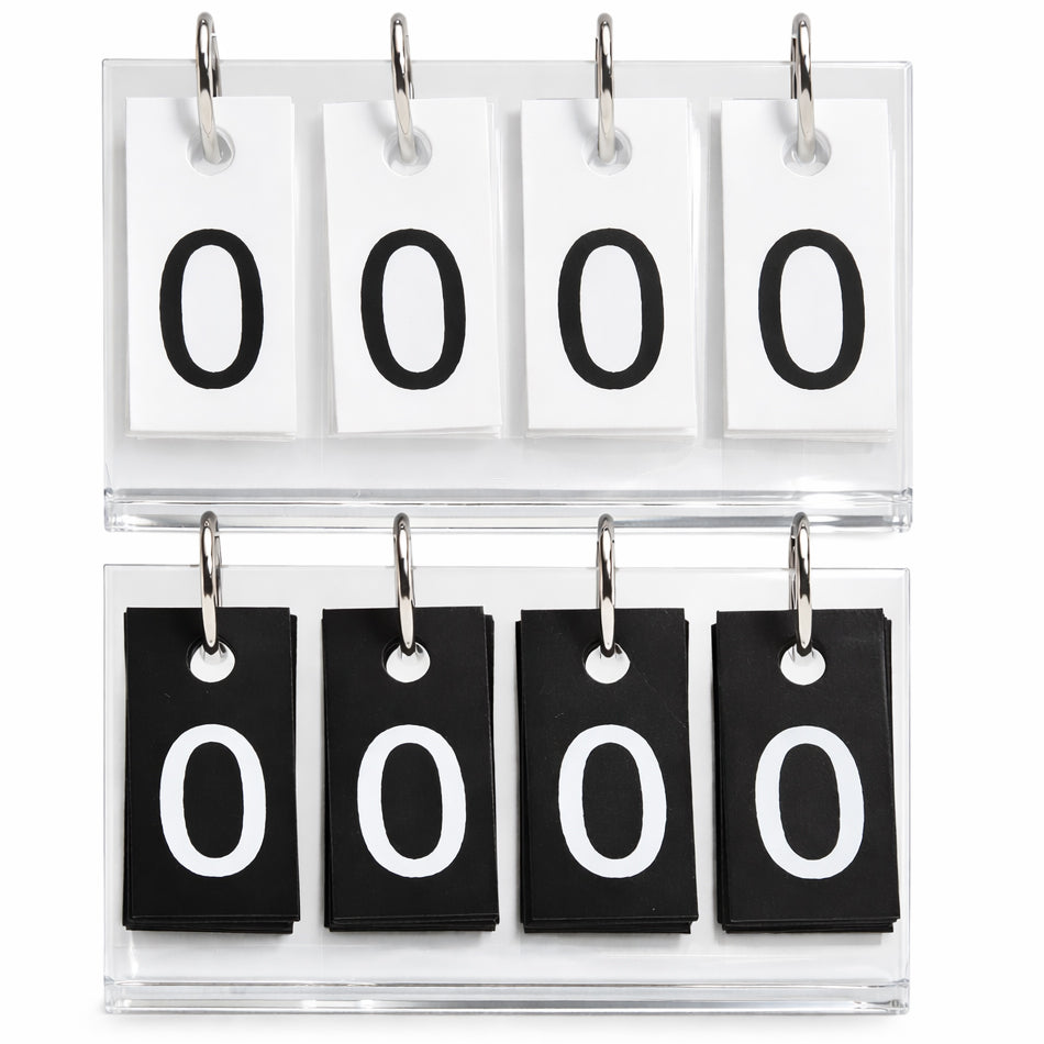Signature Scores Mini Score Cards - White and Black set