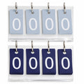 Signature Scores Mini Score Cards - Light Blue-Gray and Navy set