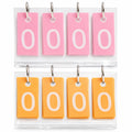 Signature Scores Mini Score Cards - Light Pink and Sunkist Orange set