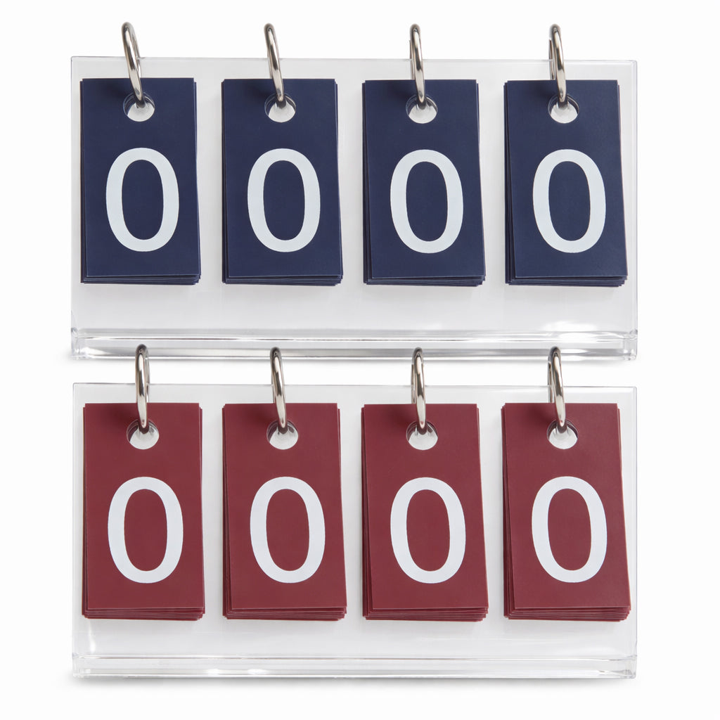 Signature Scores Mini Score Cards - Navy and Red set