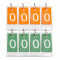 Signature Scores Mini Score Cards - Tang Orange and Apple Green set